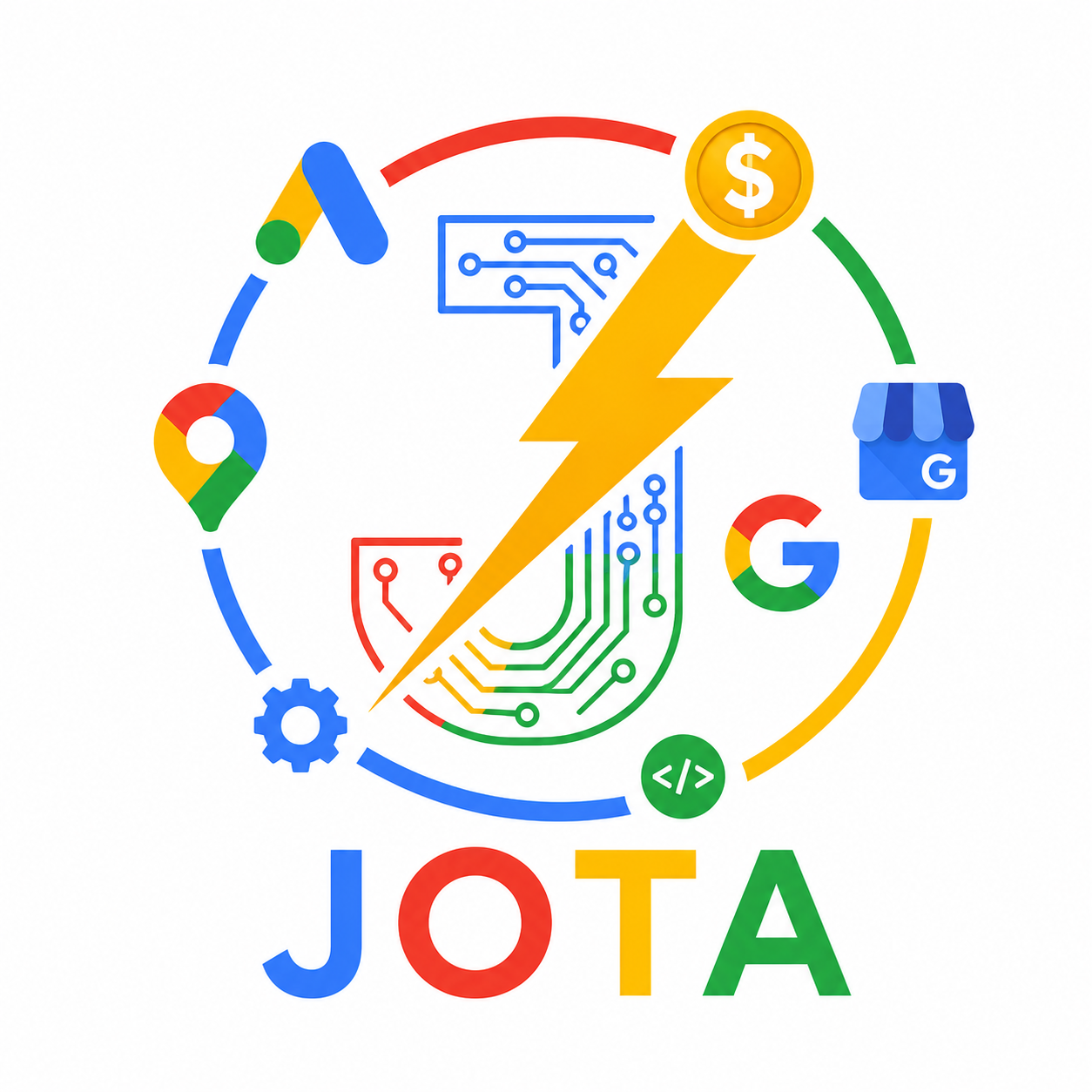 Logotipo oficial da Jota Digital